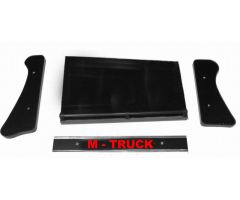 MAN TGX, TGS – SPOLUJEZDEC, stolek červený