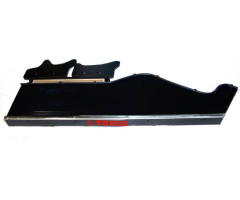 IVE STRALIS stolek ŠK dlouhý s šuplíkem černý