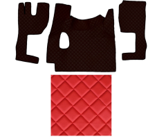 VOL (37) od 2009 manuál koberce prošívané červené VÝPRODEJ