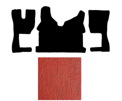 VOL (38) od 2013 automat koberce mamut ČERVENÉ