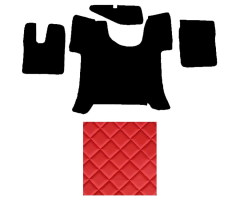 M TGS/TGL od 2020r (68) koberce prošívané červené