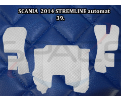 SCAN R(39) 2014 stream.automat koberce prošívané modré VÝPRODEJ