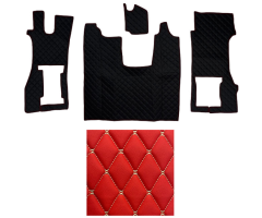 SCAN R/S (60) 2018 tunel koberec ROMBA červený