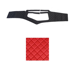 Koženkový potah pal. M TGX od 2020 červený