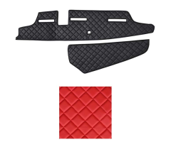 Koženkový potah pal. VOLVO TABLET červené