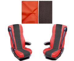 D XF 106 / LF (124) šk kož/ V potah červený