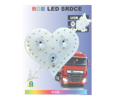 Světelný RGB srdce