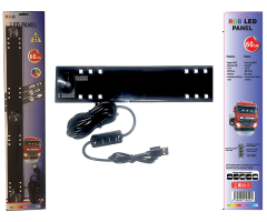 Světelný RGB LED dvojitý panel 60cm