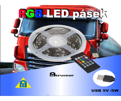 Světelný pásek RGB 200cm SONG