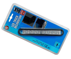 Dekorační světlo 10LED 24V červené venkovní