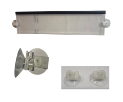 Přísavka šroubovací pár s držákem plexi