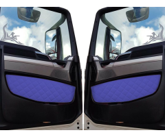 Boky prošívané do dveří M TGX modré