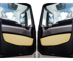 Boky prošívané do dveří M TGX béžové