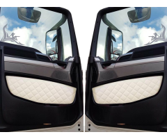 Boky prošívané do dveří M TGX bílé