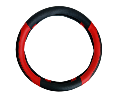 Potah volant 44-46 cm červeno-černý P