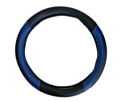 Potah volant 44-46 cm modro-černý P