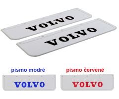 Zástěrka gumová 2x bílá/modré VOLVO