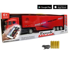 Auto na dálkové ovládání truck červený/ žlutý bluetooth APP