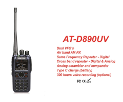 AT-D890 UV GPS