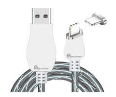 USB propojovací/nabíjecí kabel  AP bílý