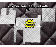 M TGX (53) 2014 1k koberce prošívané černé