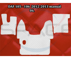 D XF 105/106 (46) 2012-2013 automat koberce prošívané černé