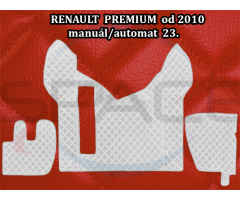 Ren PRE (23) od 2010 koberce prošívané červené