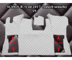 SCAN S ( 59) 2018 sedadlo spol. vzduch prošívané černá