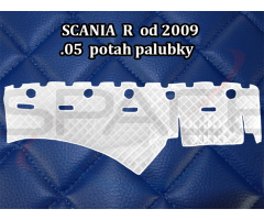 Koženkový potah pal. (05) SCA R 2009 modrý