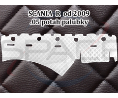 Koženkový potah pal. (05) SCA R 2009 černý