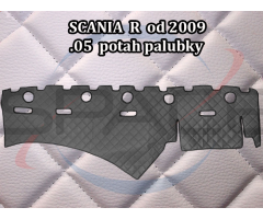Koženkový potah pal. (05) SCA R 2009 bílý