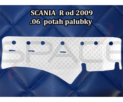 Koženkový potah pal. (06) SCA R 2009 modrý