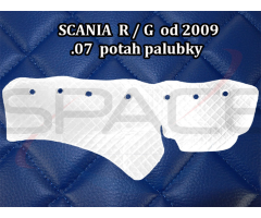 Koženkový potah pal. (07) SCANIA R/G 2009 modrý