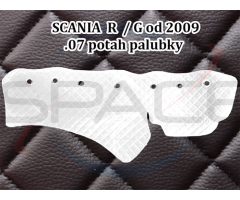 Koženkový potah pal. (07) SCA R/G 2009 černý