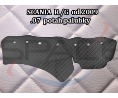Koženkový potah pal. (07) SCA R/G 2009 bílý