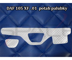 Koženkový potah pal. (01) D 105XF modrý